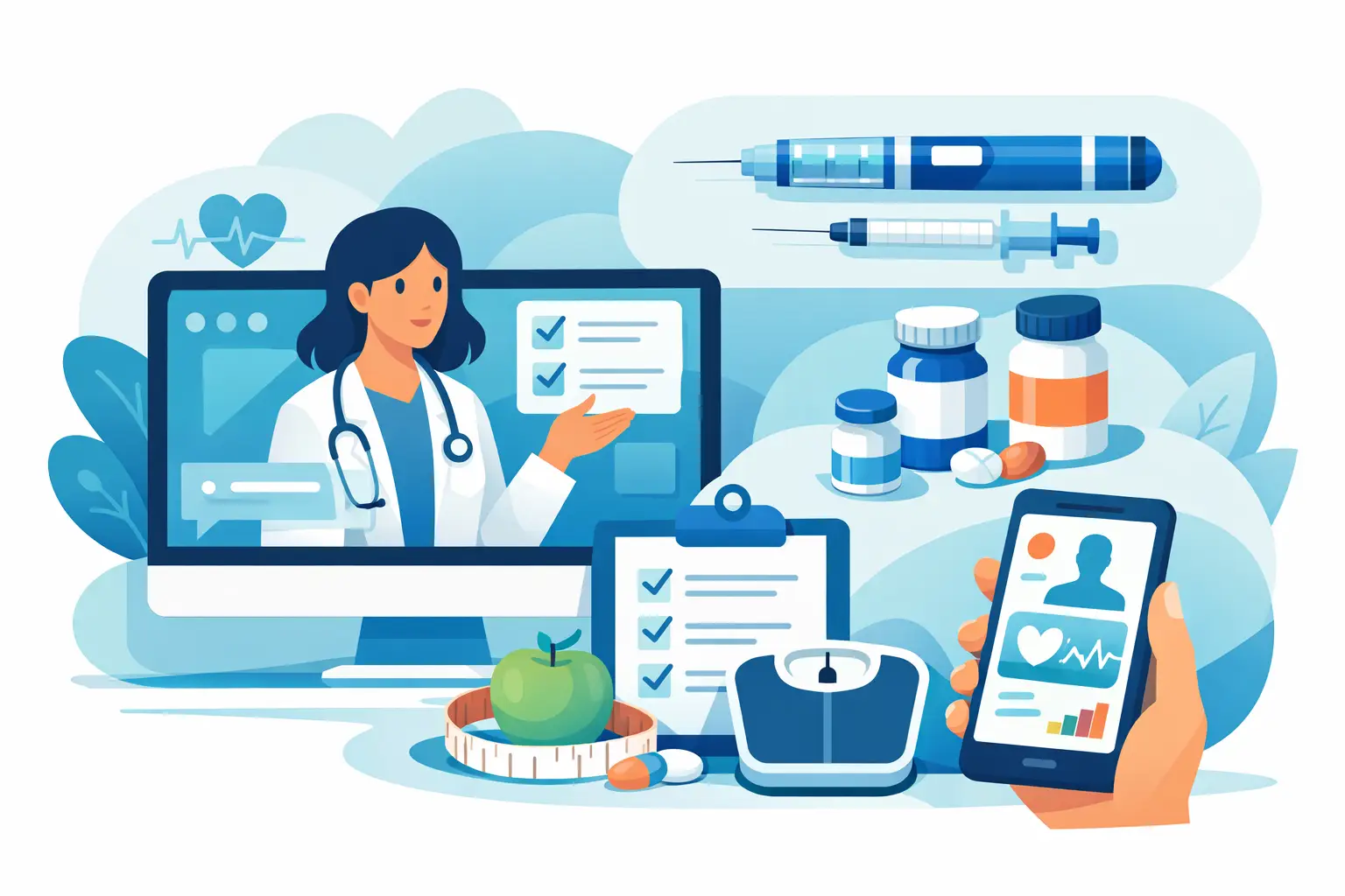 GLP-1 Medication Management Online Explained