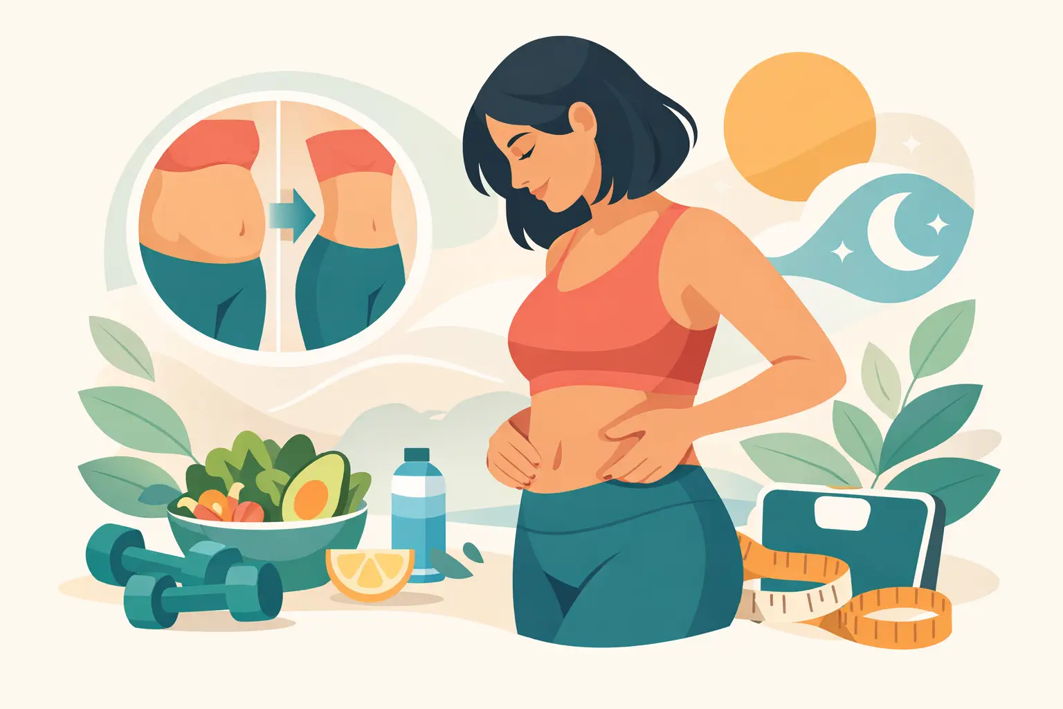 How to Lose Menopause Belly Fat Safely