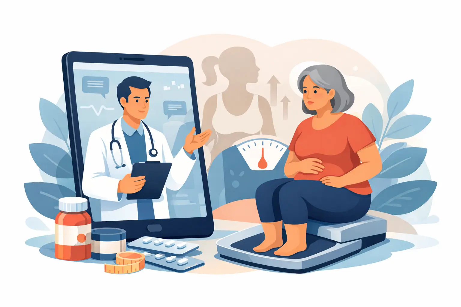 Online Doctor for Menopause Weight Gain