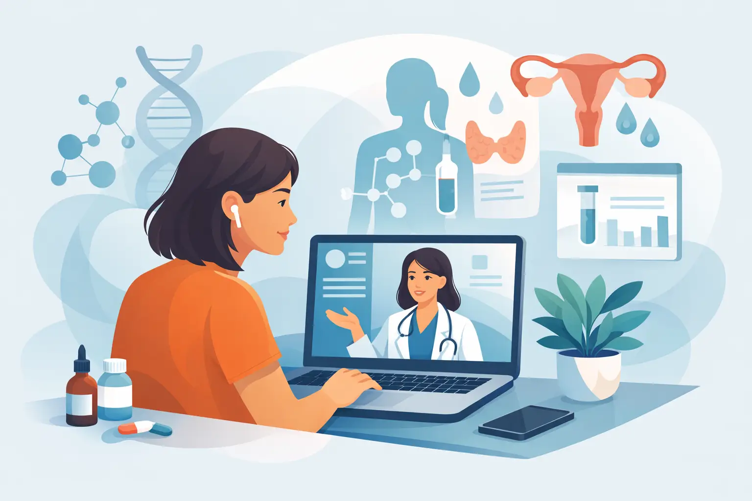 What to Expect at a Virtual Hormone Evaluation Appointment