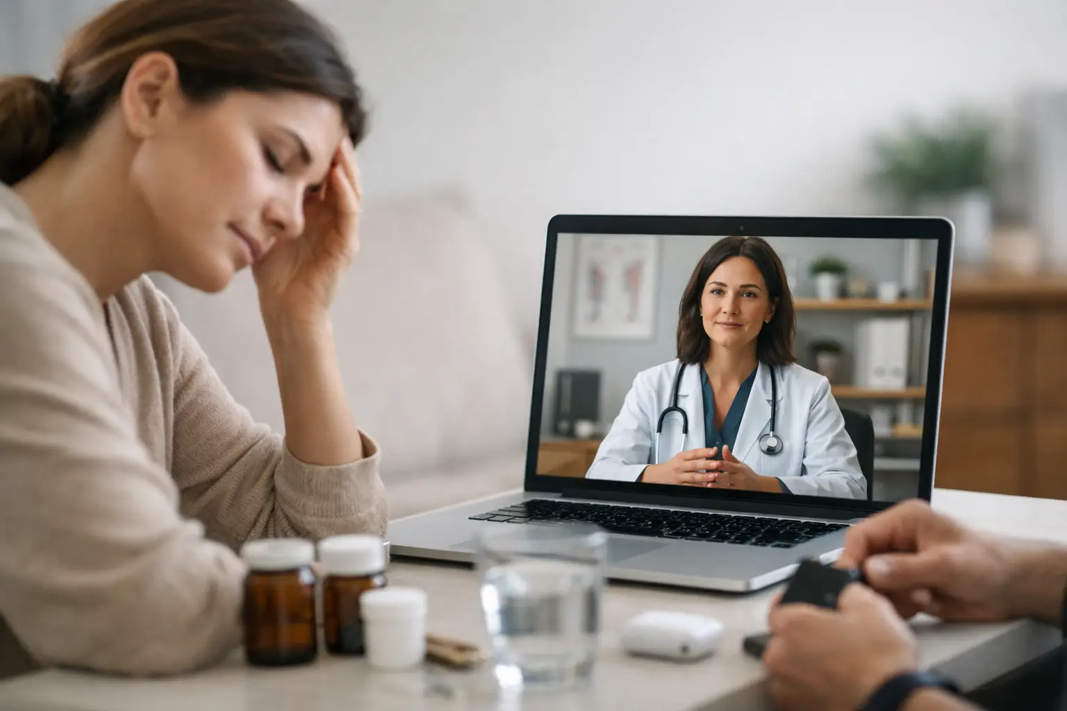 How Telehealth Treats Hormonal Fatigue Safely