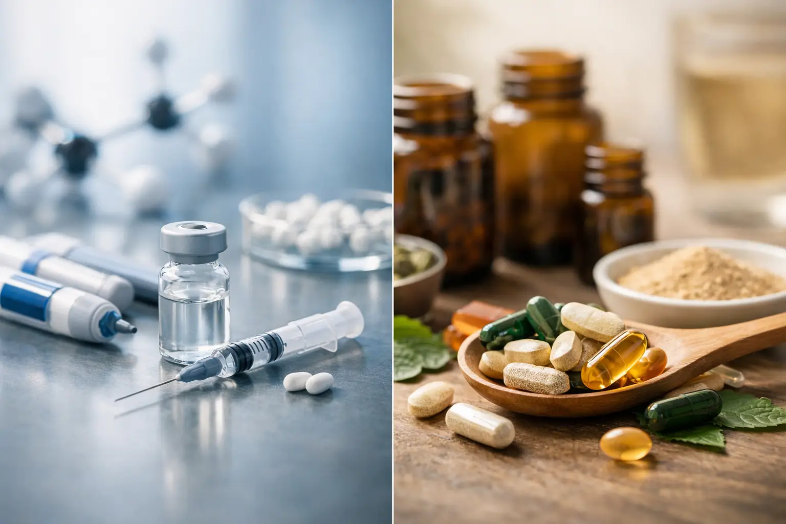 Peptide Therapy Versus Supplements Explained